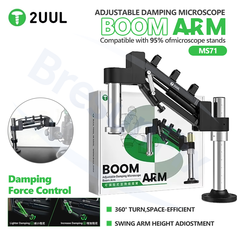 Electronics Repair Equipment - 2UUL MS71 Adjustable Damping Microscope Swing