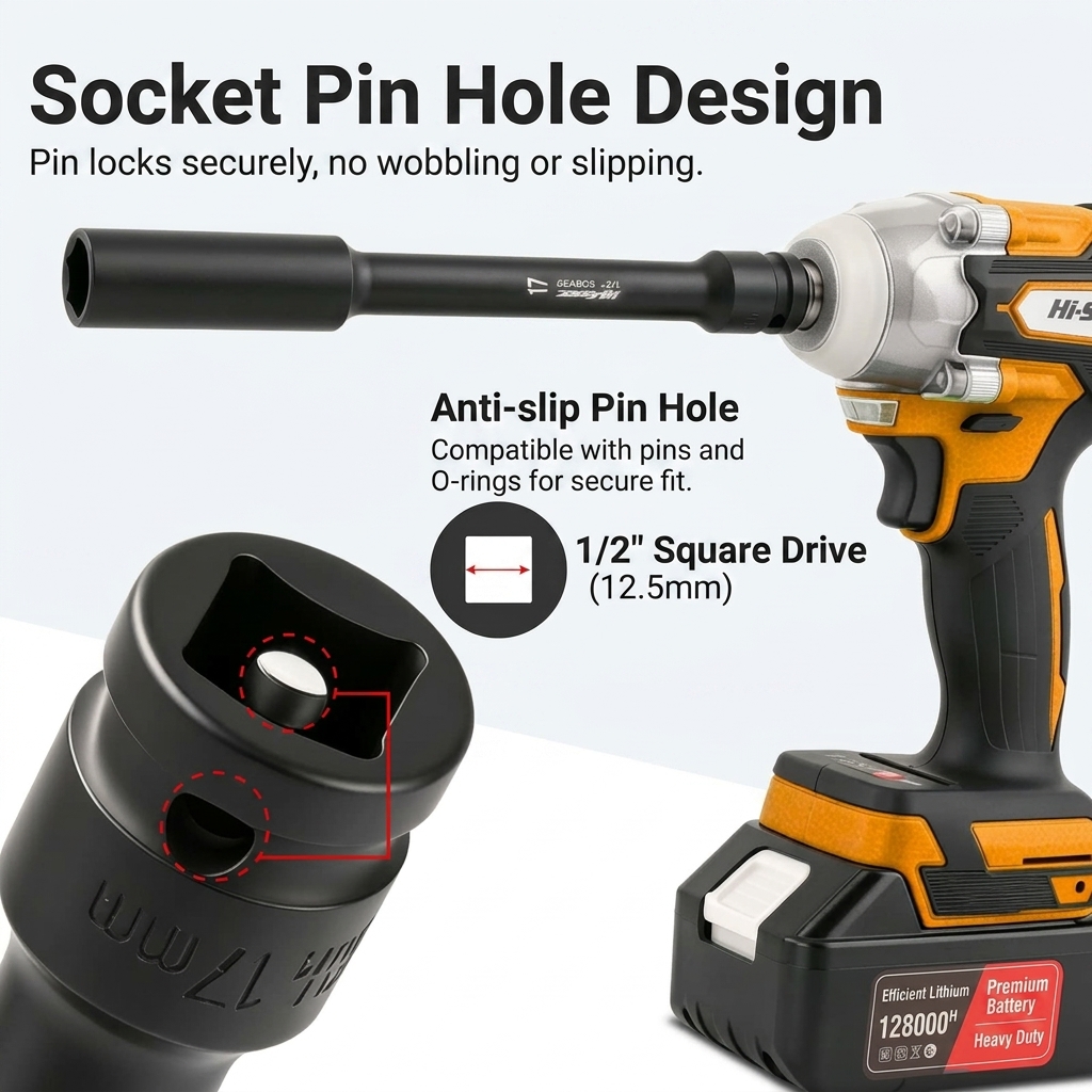 1/2 Inch Drive Extra Long Impa - Electronics Repair Equipment ulasan dan harga