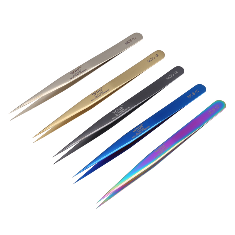 Original Vetus MCS-12 Precisio - Smd Tweezer Set ulasan dan harga