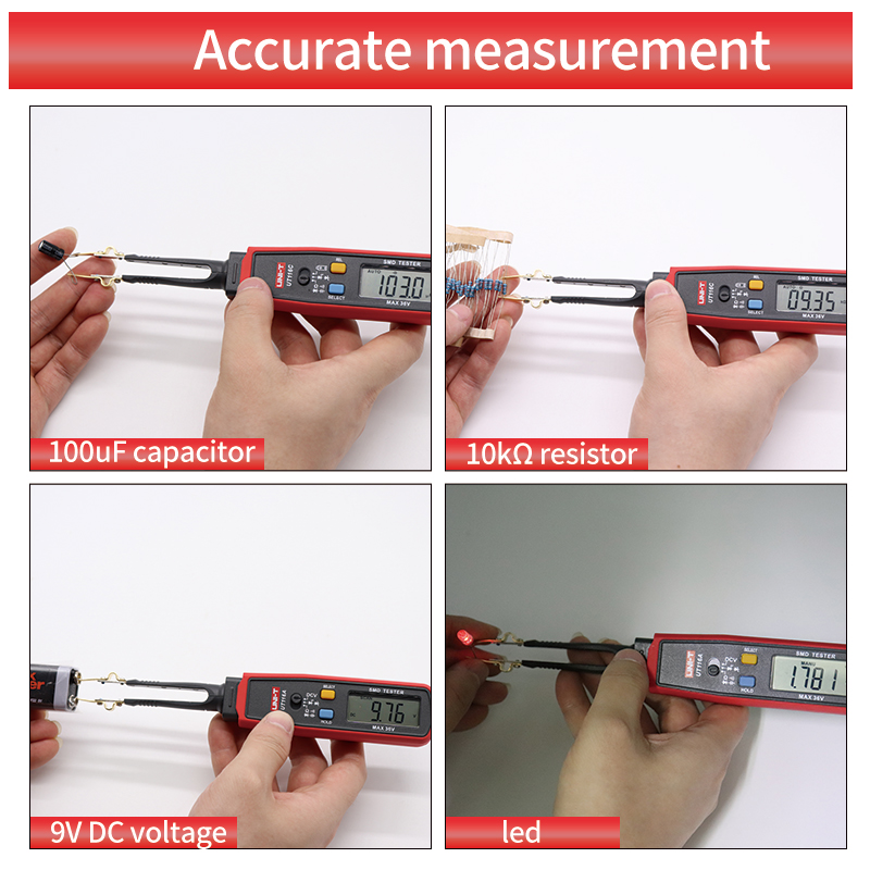 UNI-T UT116A UT116C Digital Tw - Smd Tweezer Set ulasan dan harga