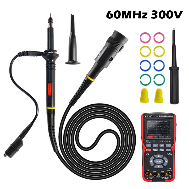 Oscilloscope Probe Kit 60MHz 1 - Electronics Repair Equipment ulasan dan harga